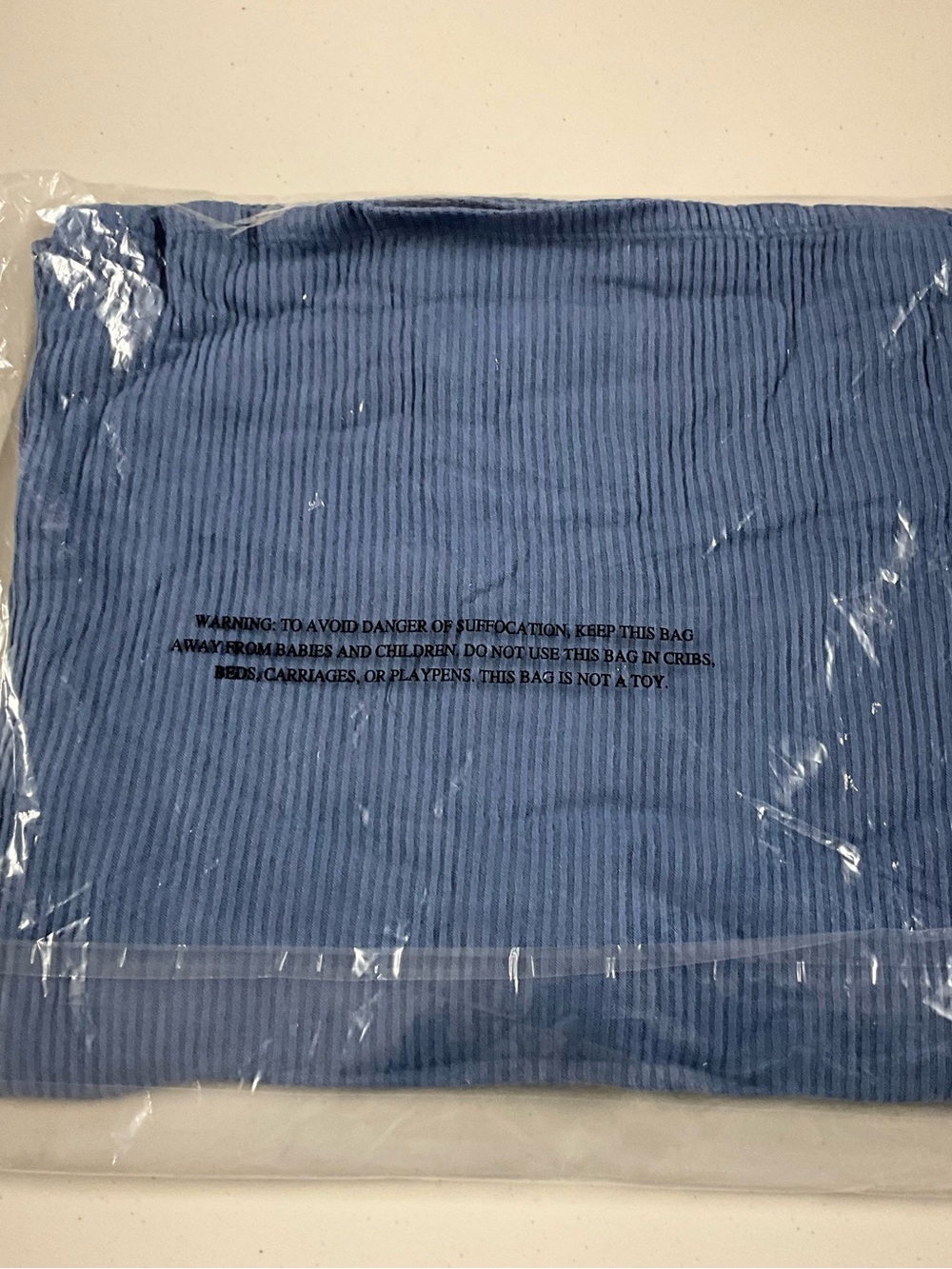 Target Light Blue Ribbed Tank Top - Picture 9 of 9